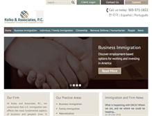Tablet Screenshot of kolkoassociates.com